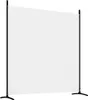 vidaXL Paravent 3 pcs. blanc 525x180 cm Tissu Voir les images du produit 6