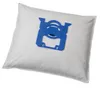 A white vacuum cleaner bag with a blue plastic adapter. Náhľad obrázku produktu