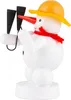 Schneemann mit Agogo (8cm) von Zenker Volkskunst Produktbild-Vorschau 3