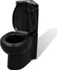 vidaXL Toilette per angolo in Vetroceramica nera Anteprima dell’immagine prodotto 8
