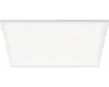 A white rectangular LED ceiling panel light is shown against a white background. Produktbild-Vorschau