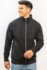 Mivaro Herren Sweatjacke ohne Kapuze aus 100% Bio Baumwolle Produktbild-Vorschau 2