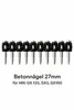 Betonnägel für HILTI GX 120, GX 3, GX100 - 27mm, 1000 Stück Produktbild-Vorschau 1