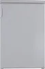 A front view of a light gray refrigerator. Voir les images du produit