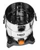 A top-down view of a wet/dry vacuum cleaner. Podgląd zdjęcia produktu