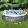 Aufstellpool-Set Ø 457 x 107 cm  Rattan Produktbild-Vorschau 12