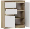 Komoda 98 cm 2 dveře 2 zásuvky skříňka FRAMIRE S-2 mix Náhled obrázku produktu 2