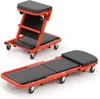 COSTWAY 2in1 Rollbrett Werkstatt, Montagerollbrett mit 6 Produktbild-Vorschau 1