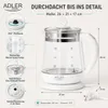 AD 1299 Glaswasserkocher 1,5 L mit Sieb und Produktbild-Vorschau 12