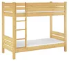 Etagenbett mit variablem Zubehör 80x200 extra stabil Kiefer Produktbild-Vorschau 1