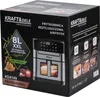 The image shows the packaging of a KRAFT&DELE air fryer. Anteprima dell’immagine prodotto
