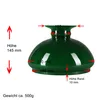 Lampenglas Opalglas Ersatzglas Petroleumglas Ø 186mm Grün Produktbild-Vorschau 2