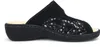 Belvida  Damenschuhe Hausschuhe Pantolette Schwarz Produktbild-Vorschau 2