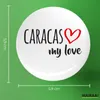 Huuraa Button Caracas my love 59mm rund mit Produktbild-Vorschau 3