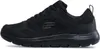 A side view of a black Skechers sneaker. Anteprima dell’immagine prodotto