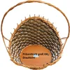 Handgefertigter Präsentkorb oval XXL aus Natur-Weide zum Produktbild-Vorschau 8