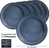 Moritz & Moritz VIDA 6tlg Suppen Teller Blau Geschirr Set Produktbild-Vorschau 5