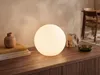 Kleine LED Tischlampe mit Glaskugel Weiß, dimmbare Produktbild-Vorschau 1