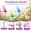 12er-Set Libellen-Clips, realistische Libellen & Produktbild-Vorschau 4