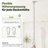 Sekey Hangstoel: Hangstoel van katoen met rug- en Productafbeelding-voorbeeld 4