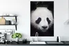 MuchoWow® Poster Panda - Porträt - Schwarz - Weiß 80x120 cm Produktbild-Vorschau 3