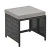 SVITA DENVER Polyrattan Gartenmöbel Set Essgruppe Lounge Produktbild-Vorschau 8
