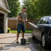 Kuketo | Flexibler Gartenschlauch 30 m Schwarz – Dehnbarer Produktbild-Vorschau 3