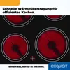 Exquisit ECM 5-4 Kuchenka elektryczna | szkło ceramiczne | Podgląd zdjęcia produktu 11