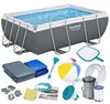 Rahmen-Gartenpool 282 x 196 x 84 cm 16-in-1 Bestway 56629N Produktbild-Vorschau 1