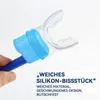 2m Schnorchel Atemschlauch mit Silikonmundstück Faltbar Produktbild-Vorschau 3