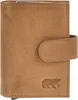 Bear Design Karten Portemonnaie Leder 8x10cm für 12 Karten Produktbild-Vorschau 3