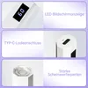 Handheld UV Lampe LED für nägel Gelnägel kabellos Mini USB Produktbild-Vorschau 3