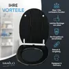 SANILO® WC-Sitz mit Absenkautomatik und Schnellverschluss Produktbild-Vorschau 3