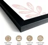MuchoWow® MuchoWow® Gerahmtes Poster Blumen - Muster - Produktbild-Vorschau 3