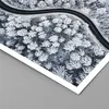 Poster - Poster ohne Rahmen - Wald Winter Straße - 70x50 cm Produktbild-Vorschau 2