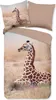 Duvet cover Good Morning 135x200 + 1* 80x80 cm - giraffe Produktbild-Vorschau 1