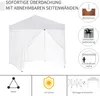 Outsunny Pavillon 2x2m Faltpavillon 4 Seitenwände mit Produktbild-Vorschau 4