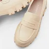 Damen Kunstleder Mokassins Slip On Halbschuhe Loafer Parma Produktbild-Vorschau 3