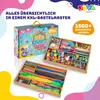 Joya Creative XXL Bastelkoffer für Kinder – Komplettes Produktbild-Vorschau 2