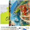 Oh Art! Malen nach Zahlen Landschaft – Italienisches Dorf Produktbild-Vorschau 1