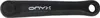 Pieper Links-Kurbel, 4-Kant Stahl 150 Mm Schwarz schwarz Produktbild-Vorschau 1