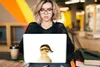 MuchoWow® Laptop Aufkleber Sticker Cover Ente - Gelb - Produktbild-Vorschau 5
