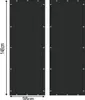 Wetterschutz Set Seitlich 98 x 148 cm, 2 Seiten für Produktbild-Vorschau 3
