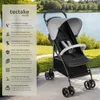 tectake® Emma skládací kočárek, s 5bodovými pásy, brzdou a Náhled obrázku produktu 3