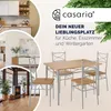 CASARIA® Gruppo di Sedute Paul  Set 5 Pezzi Tavolo da Anteprima dell’immagine prodotto 2