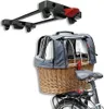 KLICKfix Doggy Basket, Hinten, Fahrradkorb, Weiß, Holz, 40 Produktbild-Vorschau 9