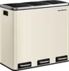 SONGMICS Mülleimer Küche, 3 x 18 L, Mülltrennsystem 3 Produktbild-Vorschau 1