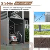 Gerätehaus Garagenzelt Carport Folienzelt Gartenschuppen Produktbild-Vorschau 5