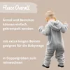 Kombinezon polarowy HOPPEDIZ z wywijanymi mankietami ocean Podgląd zdjęcia produktu 5