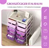 Carrello COSTWAY con 10 cassetti, carrello con struttura in Anteprima dell’immagine prodotto 4